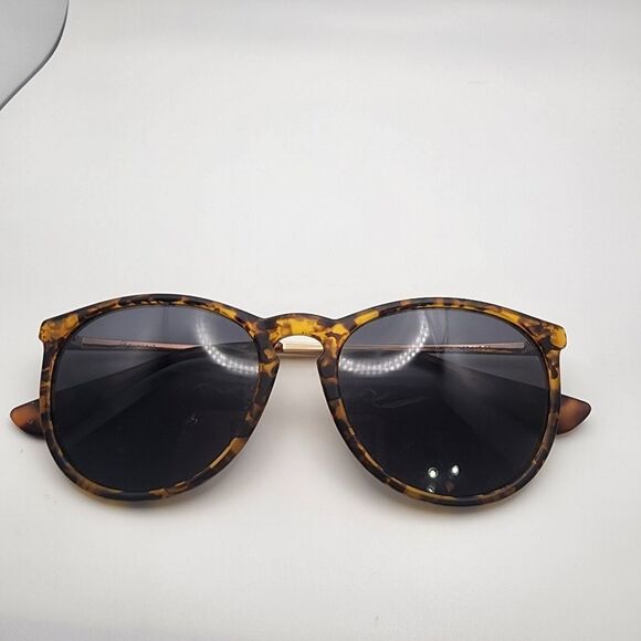 Sungait Tortoiseshell & Gold Sunglasses - Picture 4 of 12